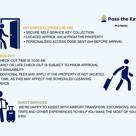 Bright Pool Walk To - Playa Real - Pass The Keys * 马尔韦利亚